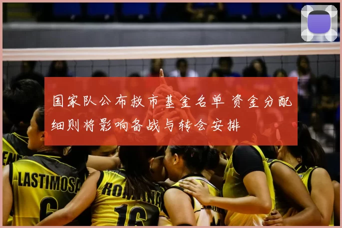 国家队公布救市基金名单 资金分配细则将影响备战与转会安排