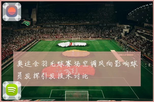 奥运会羽毛球赛场空调风向影响球员发挥引发技术讨论